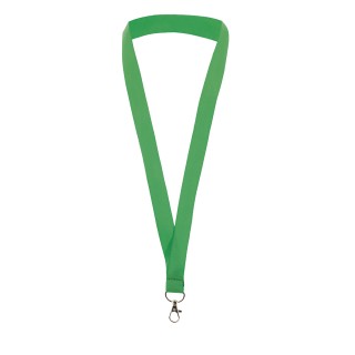 Lanyards para acreditaciones con mosquetón metálico